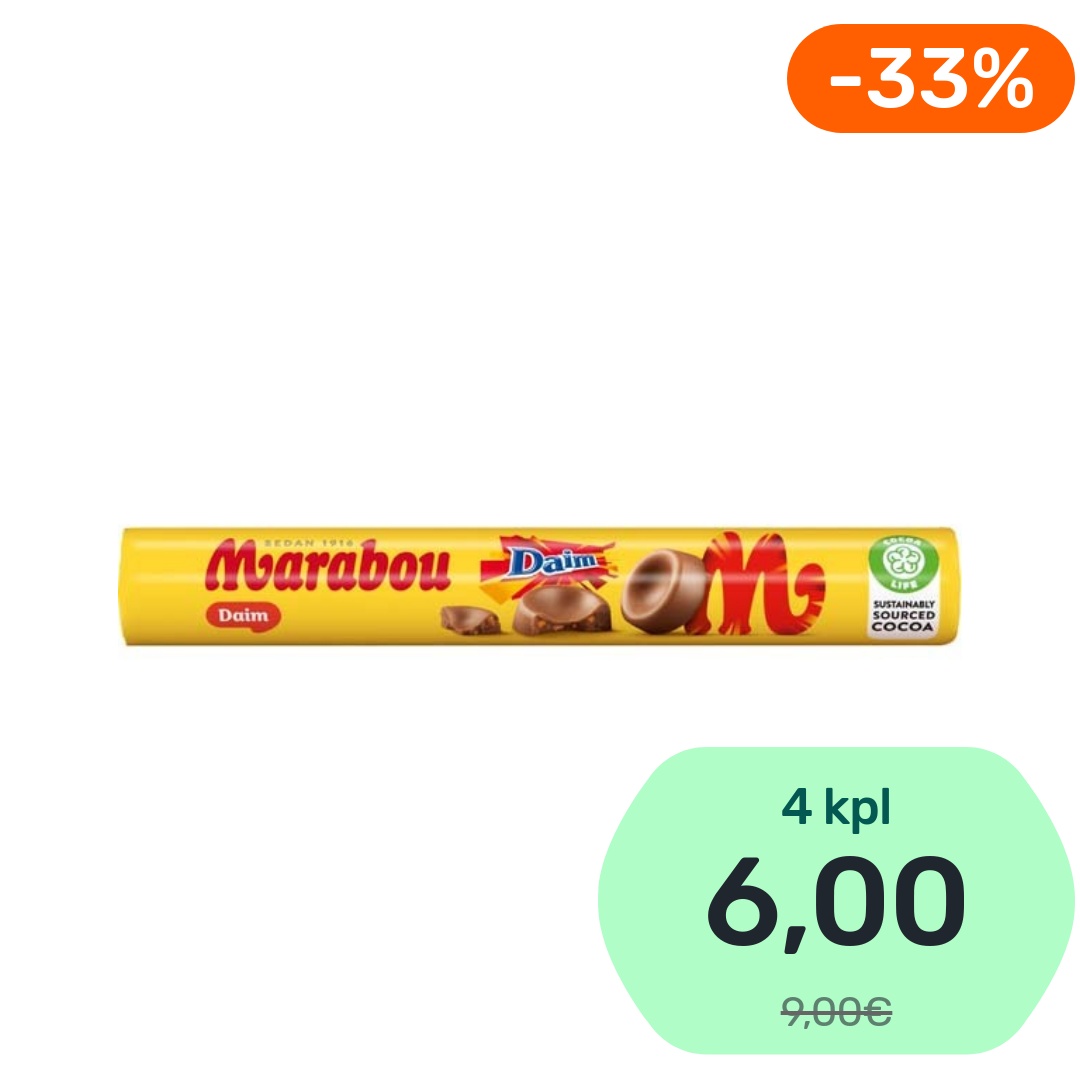 Marabou Daim maitosuklaanappi 67g