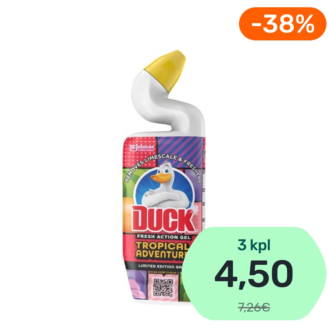 Duck Fresh Action Gel Tropical Adventure wc-puhdistusaine 750ml