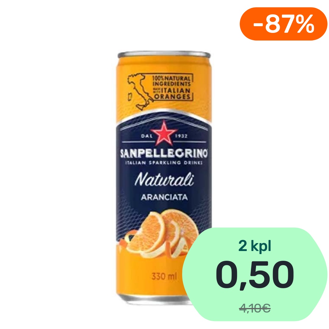 San Pellegrino Aranciata virvoitusjuoma 330ml