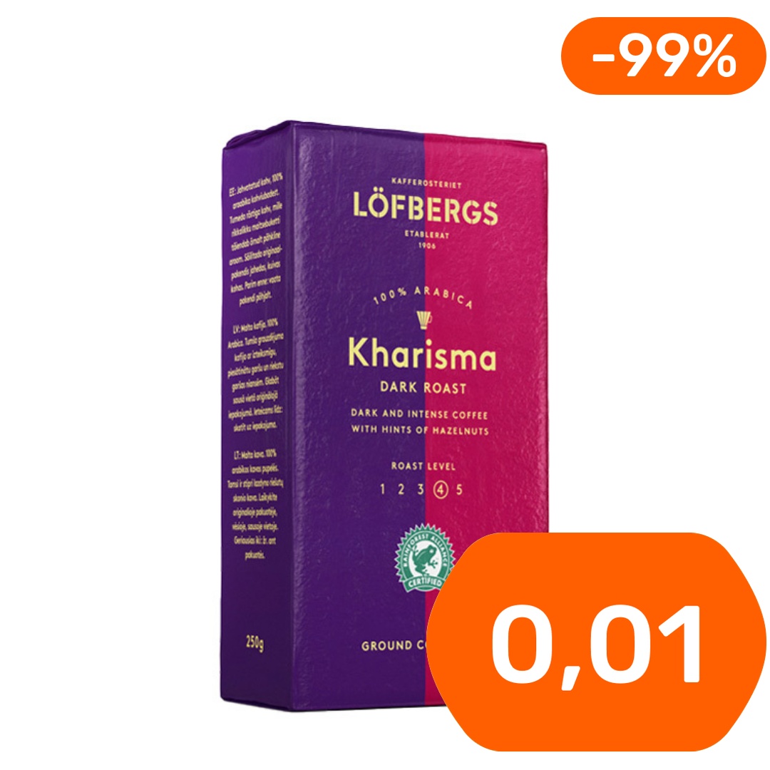 Löfbergs Kharisma suodatinkahvi 250g