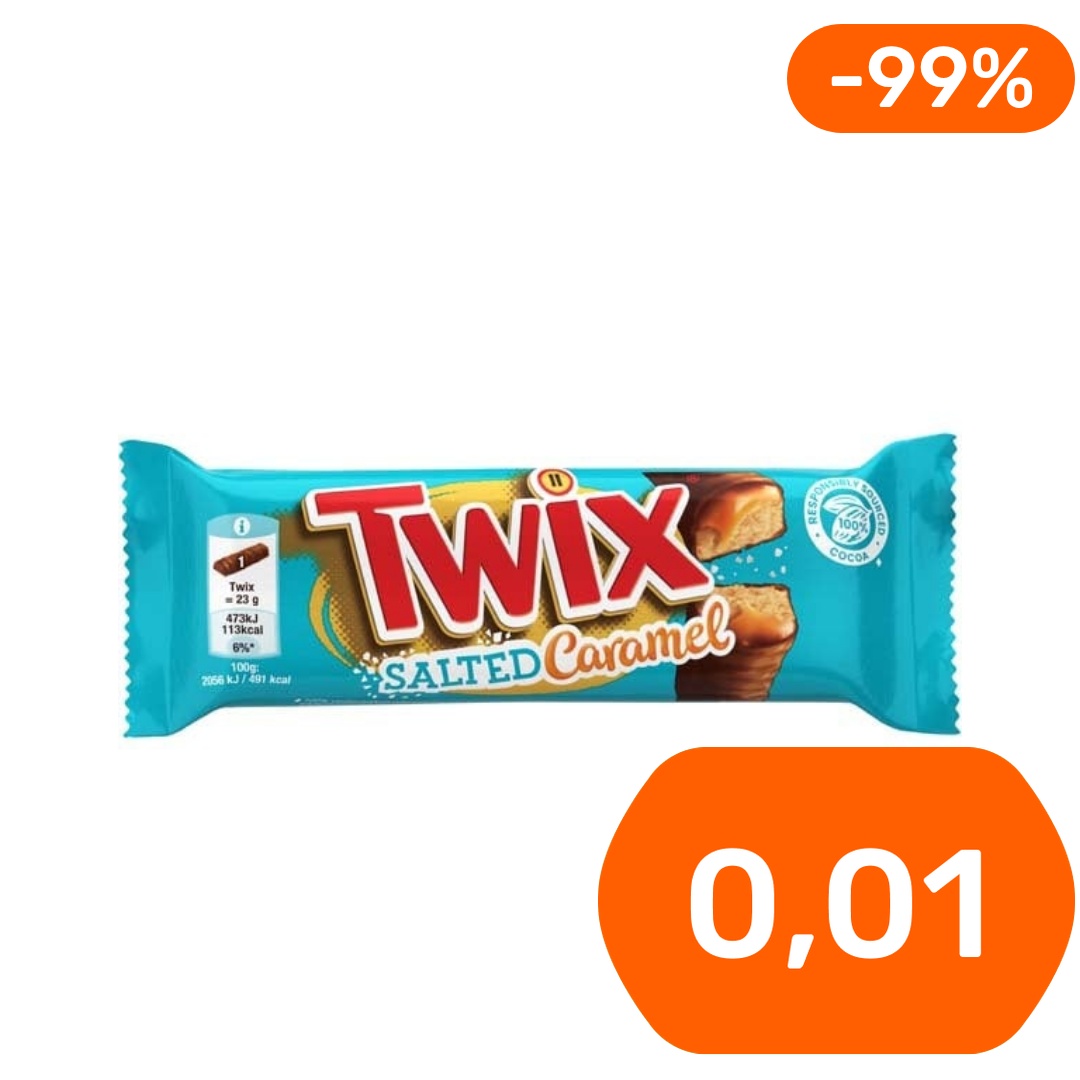 Twix Salted Caramel suklaapatukka 46g