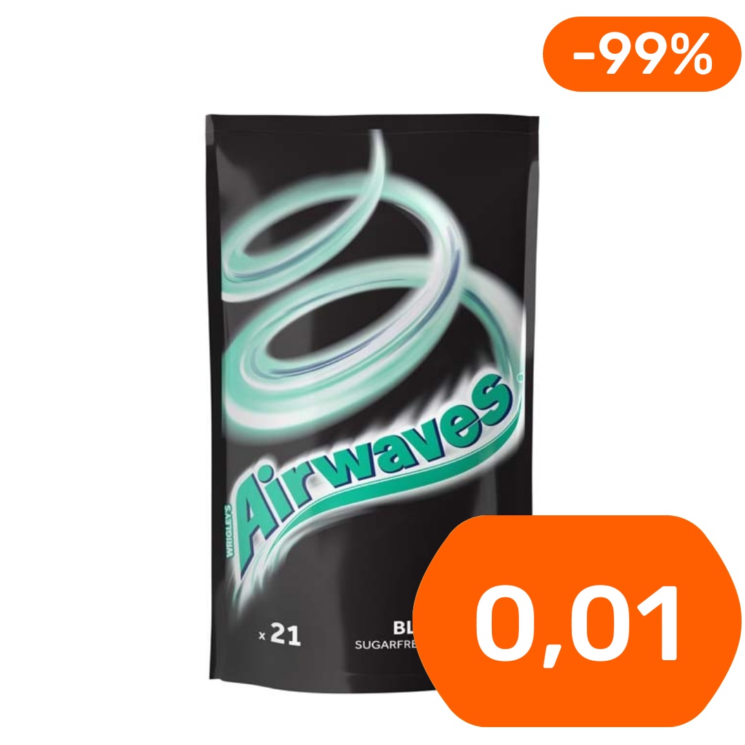 Airwaves Black Mint purukumi 29g