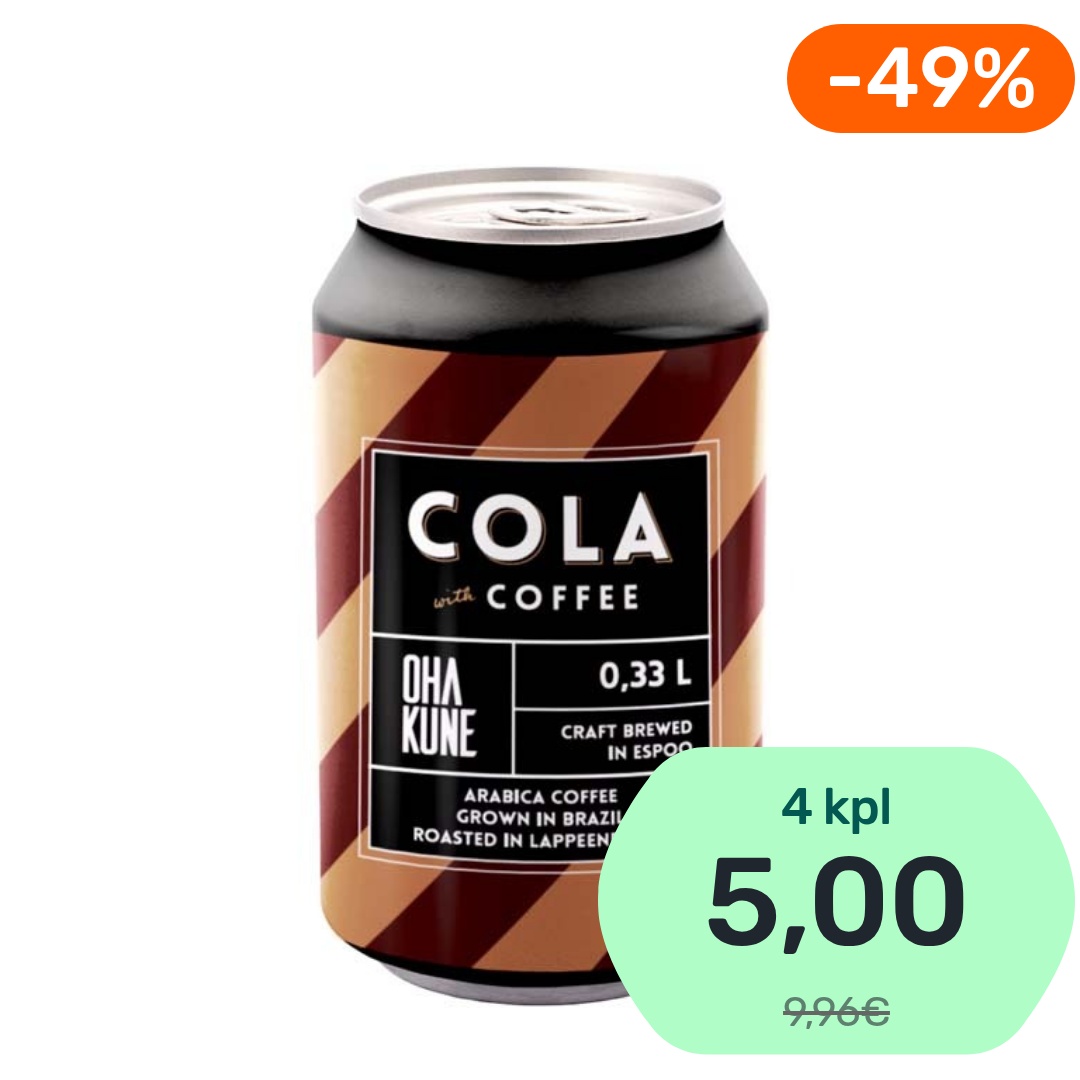 Ohakune Coffee Cola virvoitusjuoma 330ml