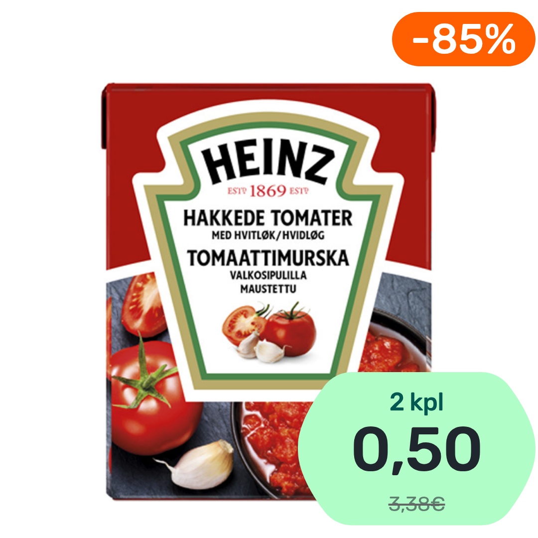 Heinz Valkosipuli tomaattimurska 390g