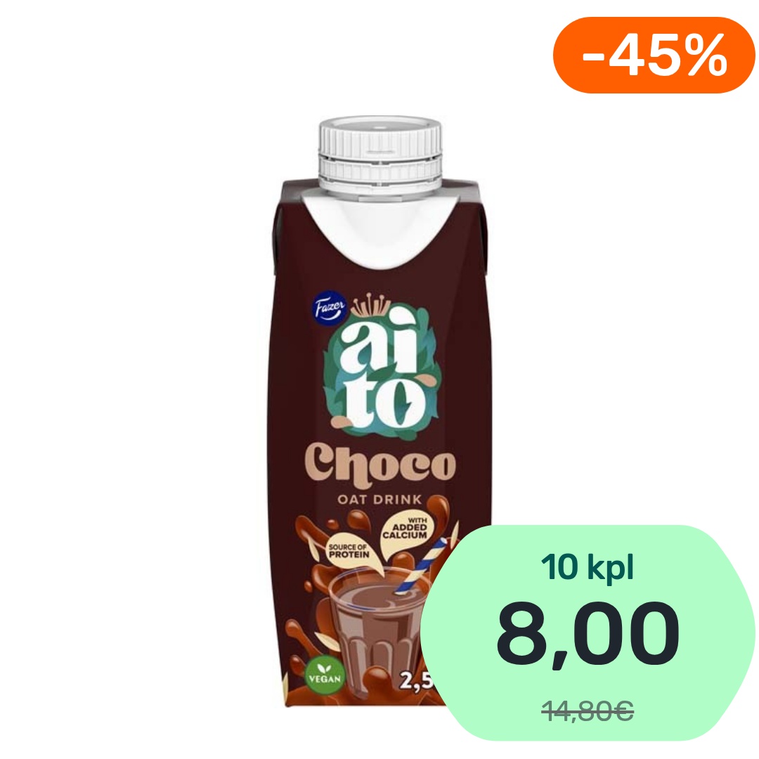 Fazer Aito Choco kaurajuoma UHT 250ml