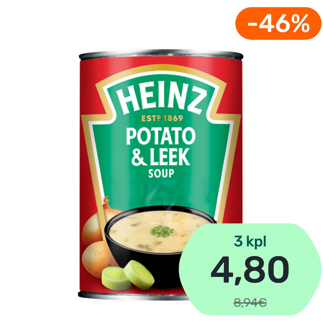 Heinz Potato & Leek peruna- ja purjokeitto 400g
