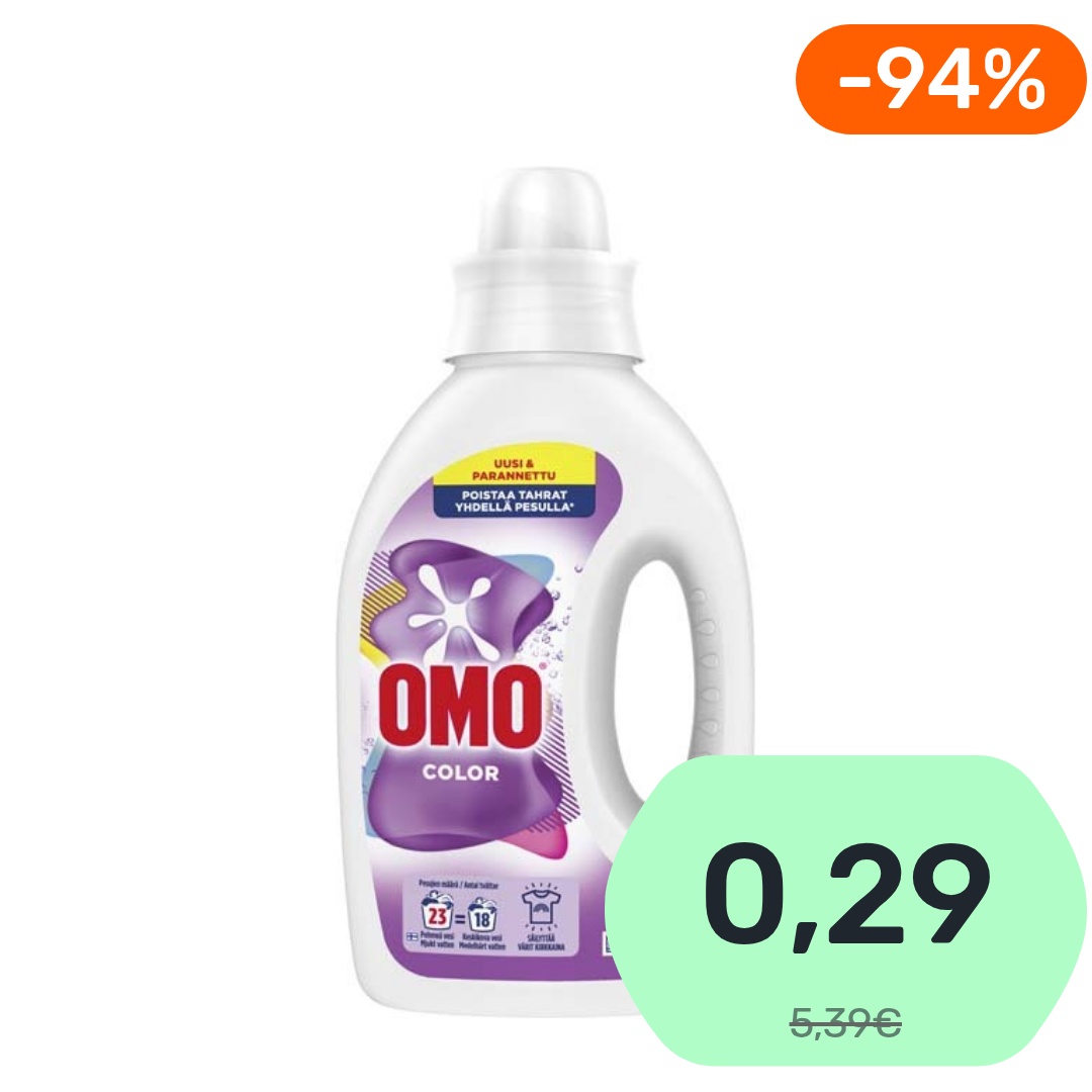Omo Color pyykinpesuneste värillisille vaatteille 920ml