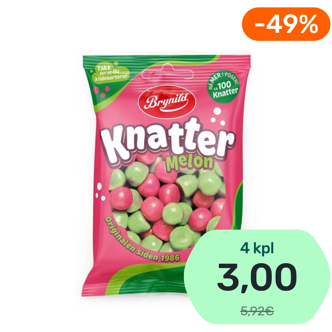 Brynild Knatter Meloni makeisrae 80g