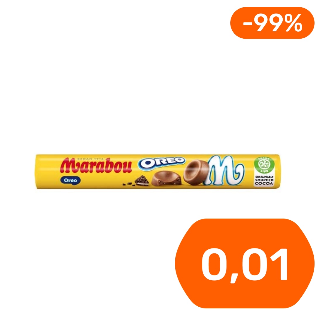 Marabou Oreo maitosuklaanappi 67g