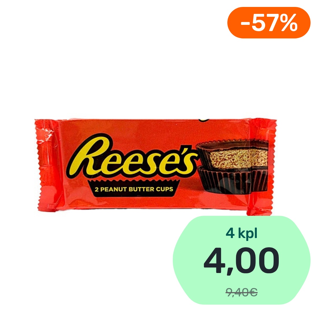 Reese's Peanut Butter Cups maapähkinävoisuklaa 39,5g
