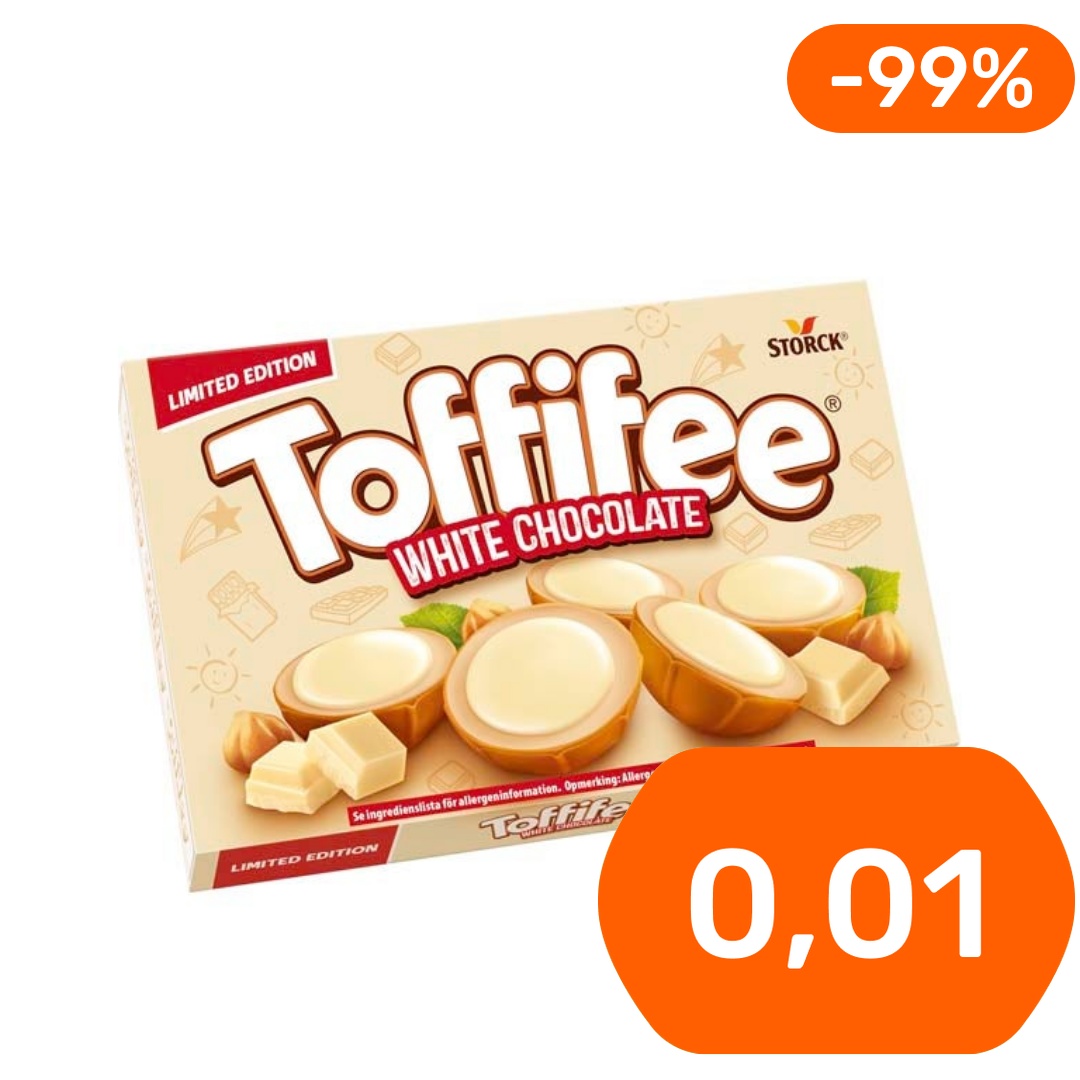 Toffifee White Chocolate suklaamakeinen 125g