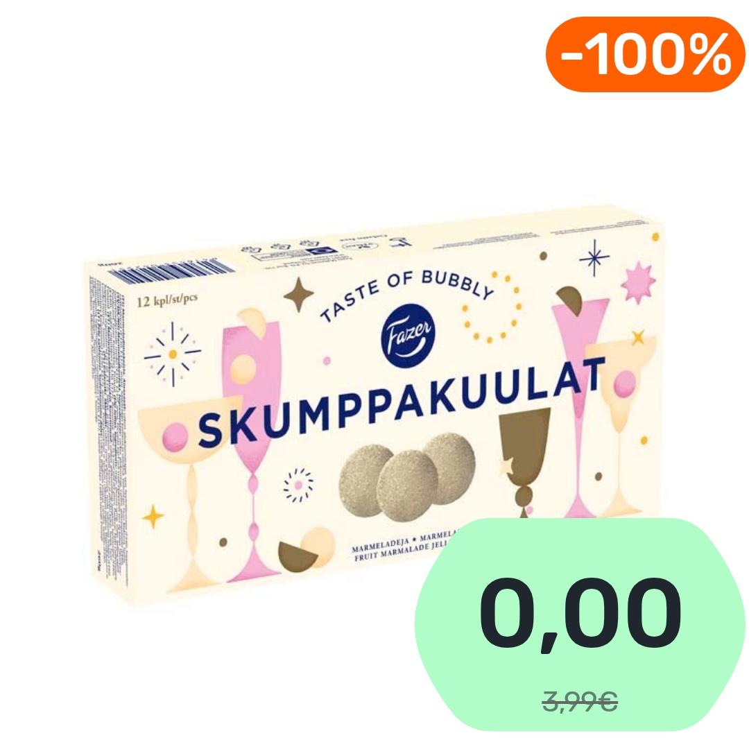 Fazer Skumppakuulat makeisrasia 260g