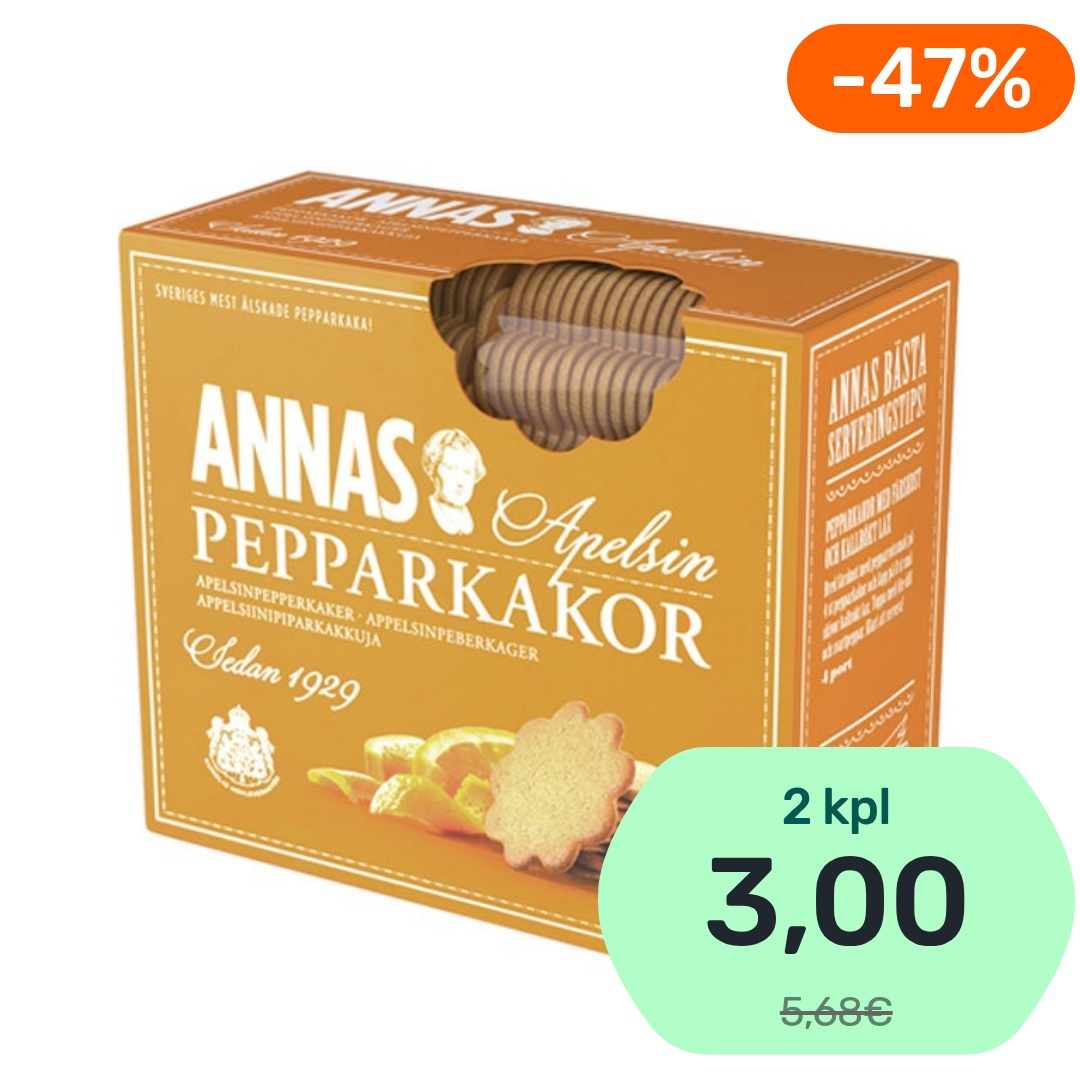 Annas Apelsin piparkakku 300g