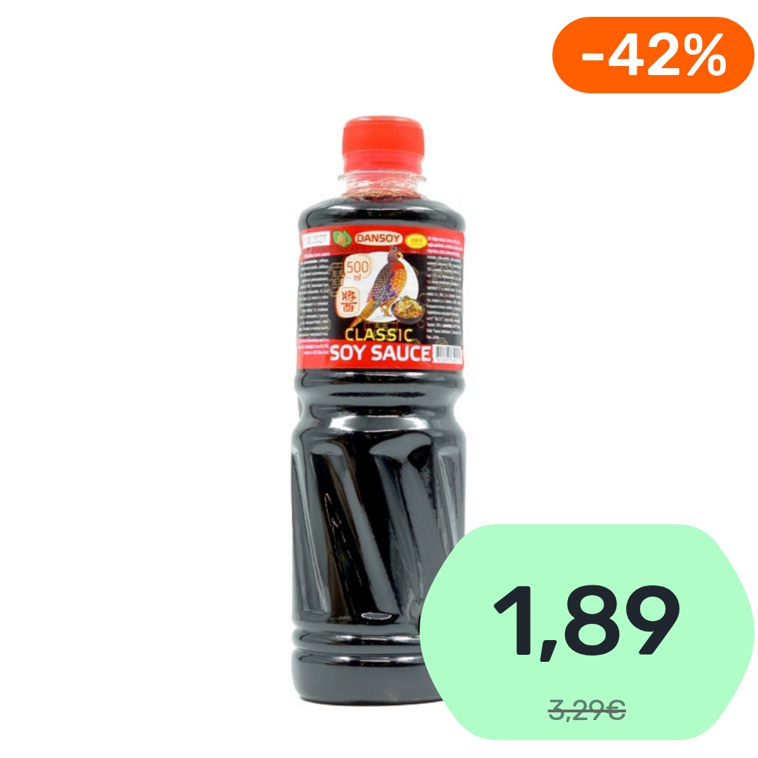 Dansoy Classic soijakastike 500ml