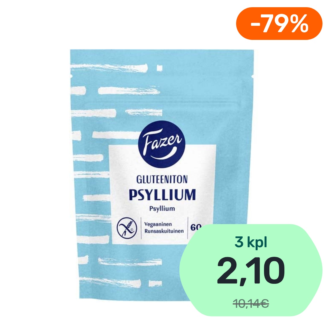 Fazer Psyllium gluteeniton 60g