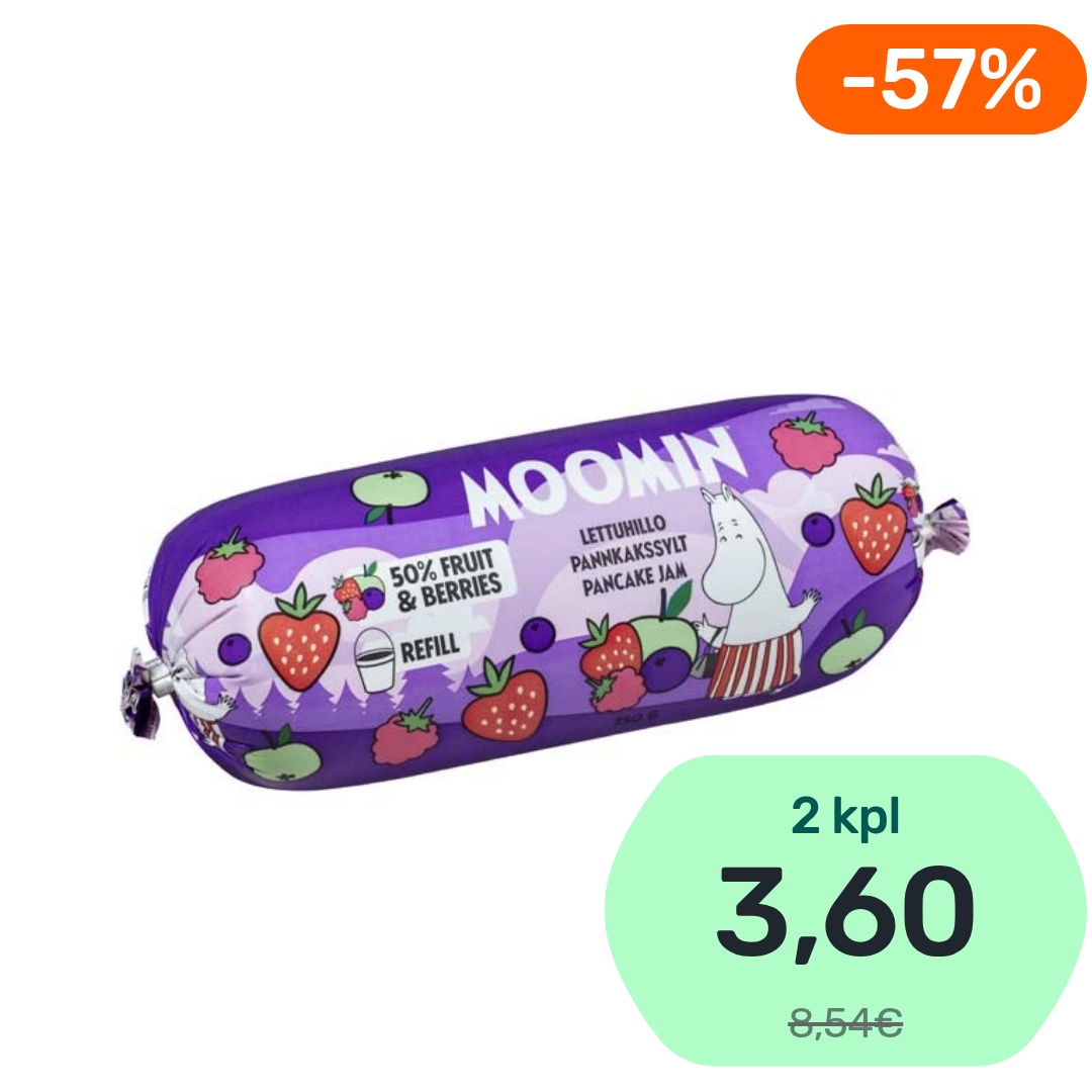 Herkkumaa Moomin lettuhillo 750g