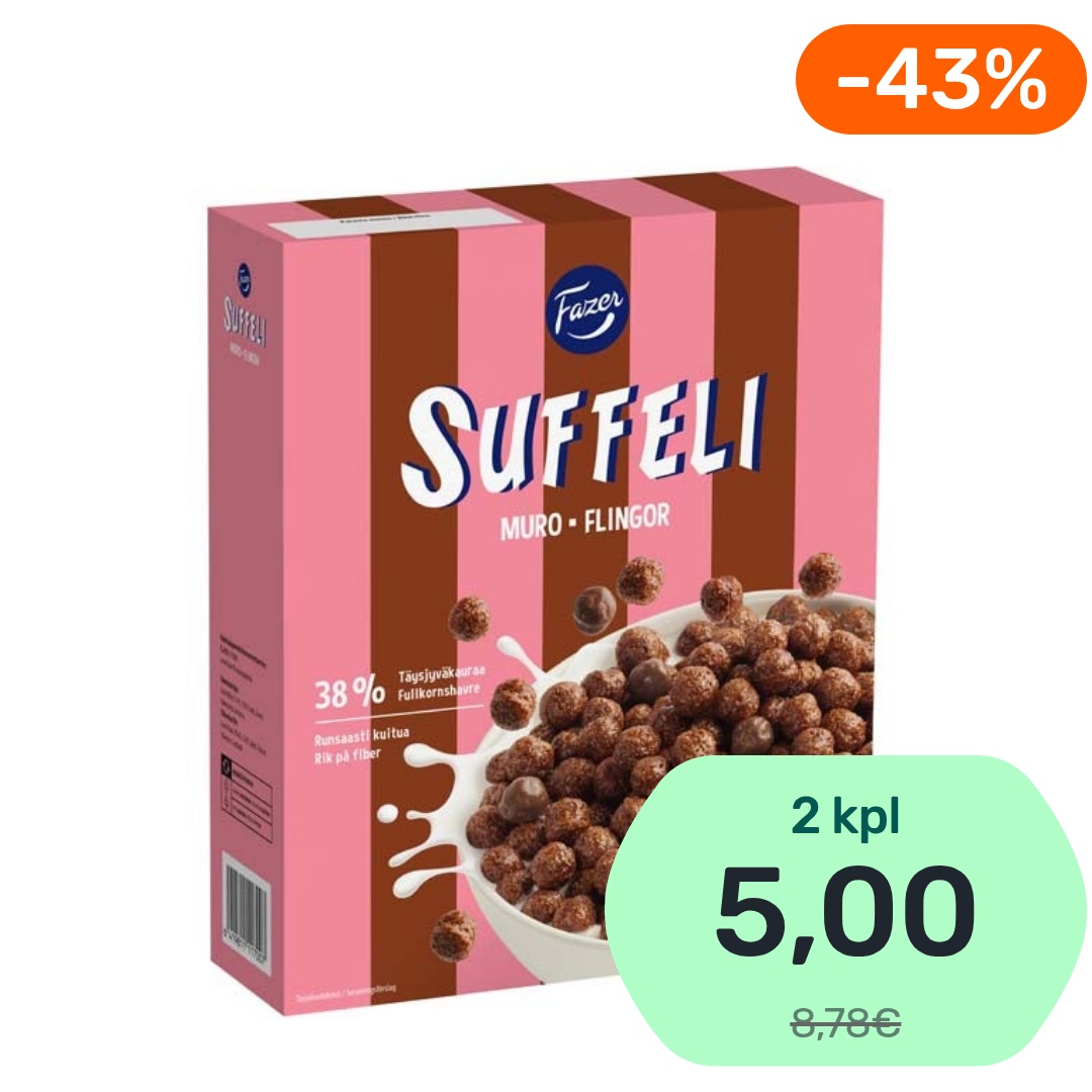 Fazer Suffeli kaakaomuro 320g