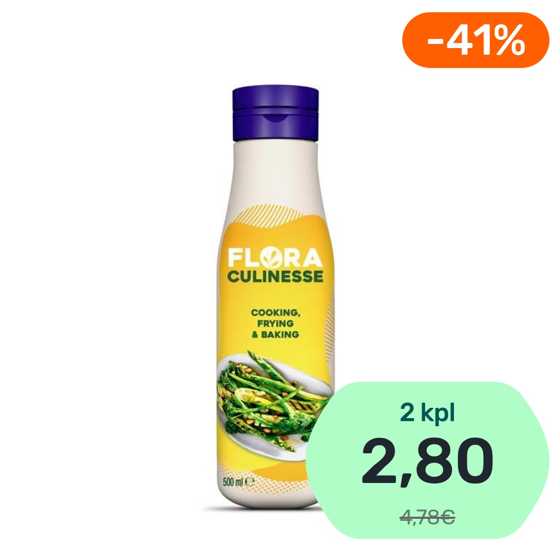 Flora Culinesse juokseva kasviöljyvalmiste 500ml