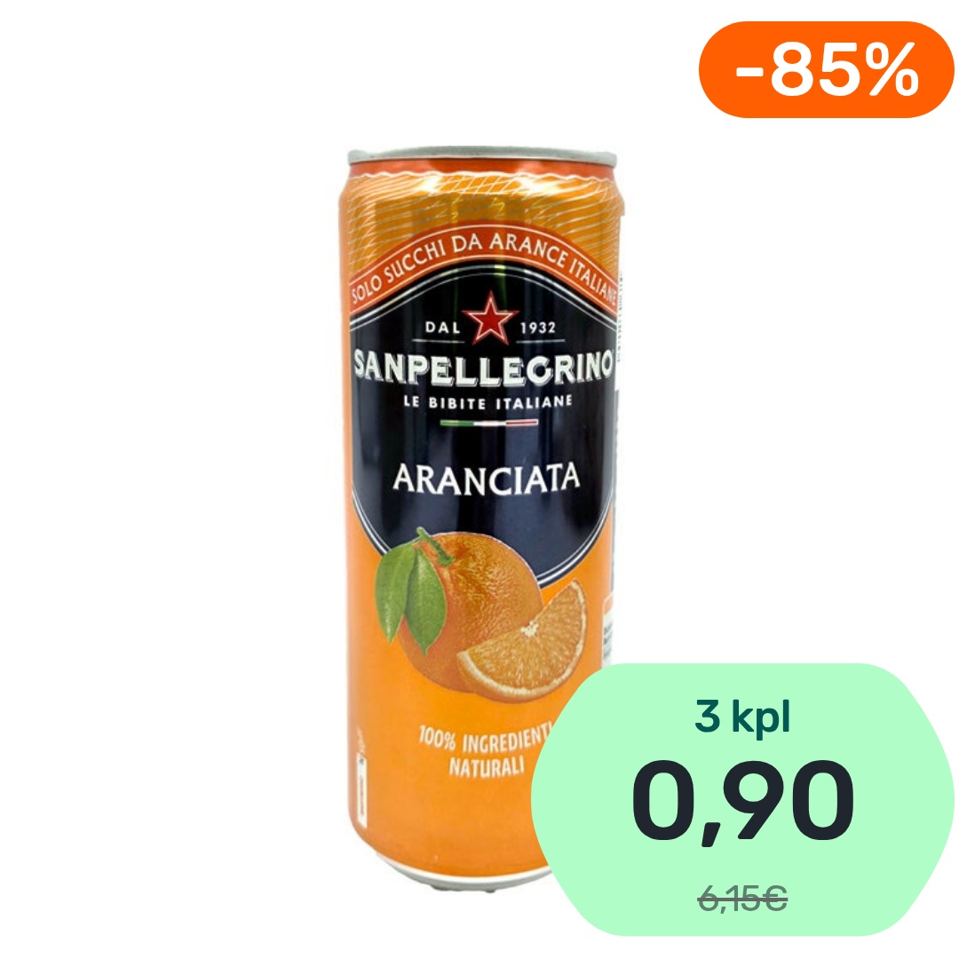 San Pellegrino Aranciata virvoitusjuoma 330ml