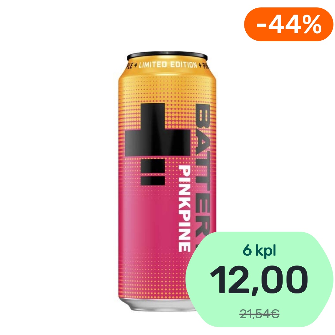 Battery Pinkpine energiajuoma 500ml