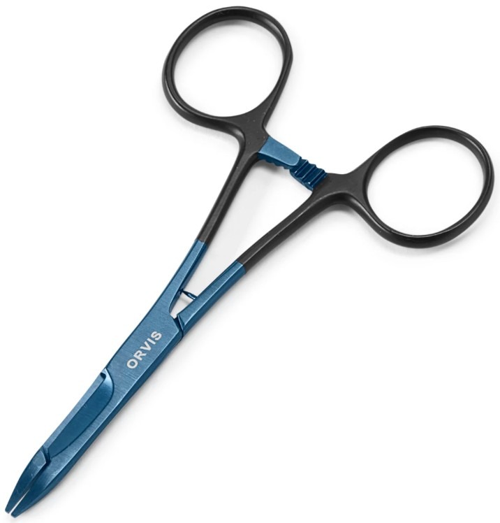 Image of Orvis Flow Scissor Forceps Cobalt/Black