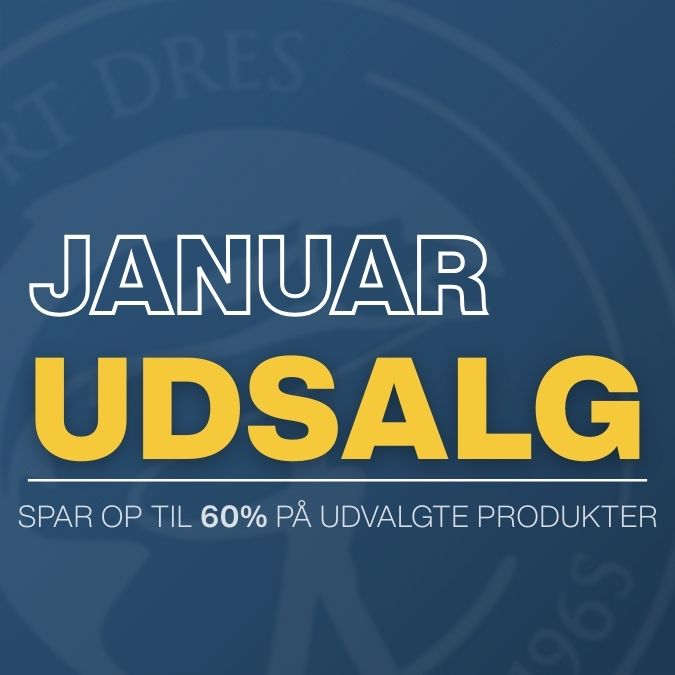 Fiskegrej Sport Dres Januarudsalg 2026