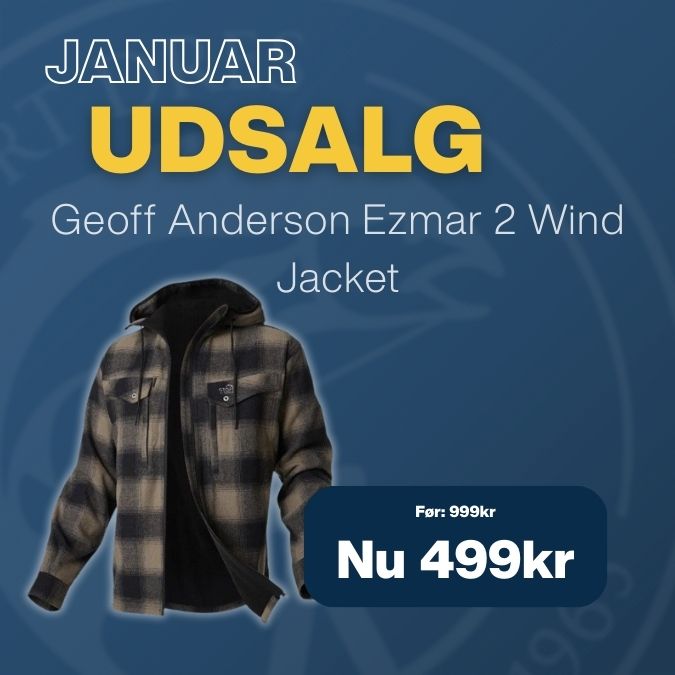 Geoff Anderson Ezmar 2 Wind Jacket Grøn - kun 499kr