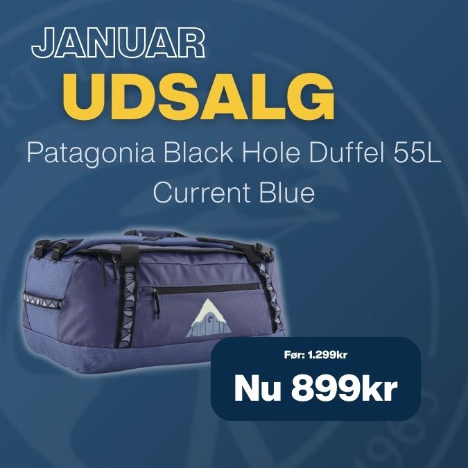 Patagonia Black Hole Duffel 55L Current Blue - kun 899kr - spar 30%