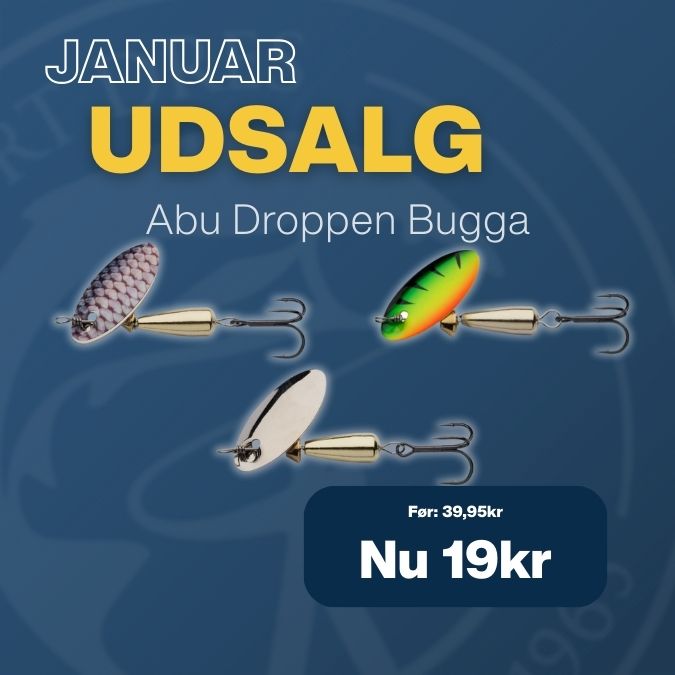 Abu Droppen Bugga - kun 19kr - Spar 52%