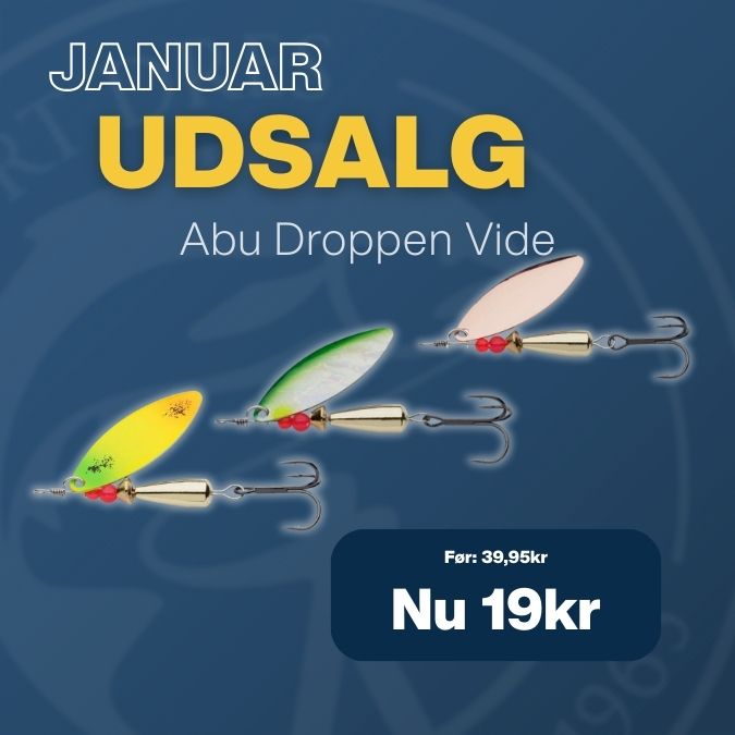 Abu Droppen Vide - kun 19kr - spar 52%