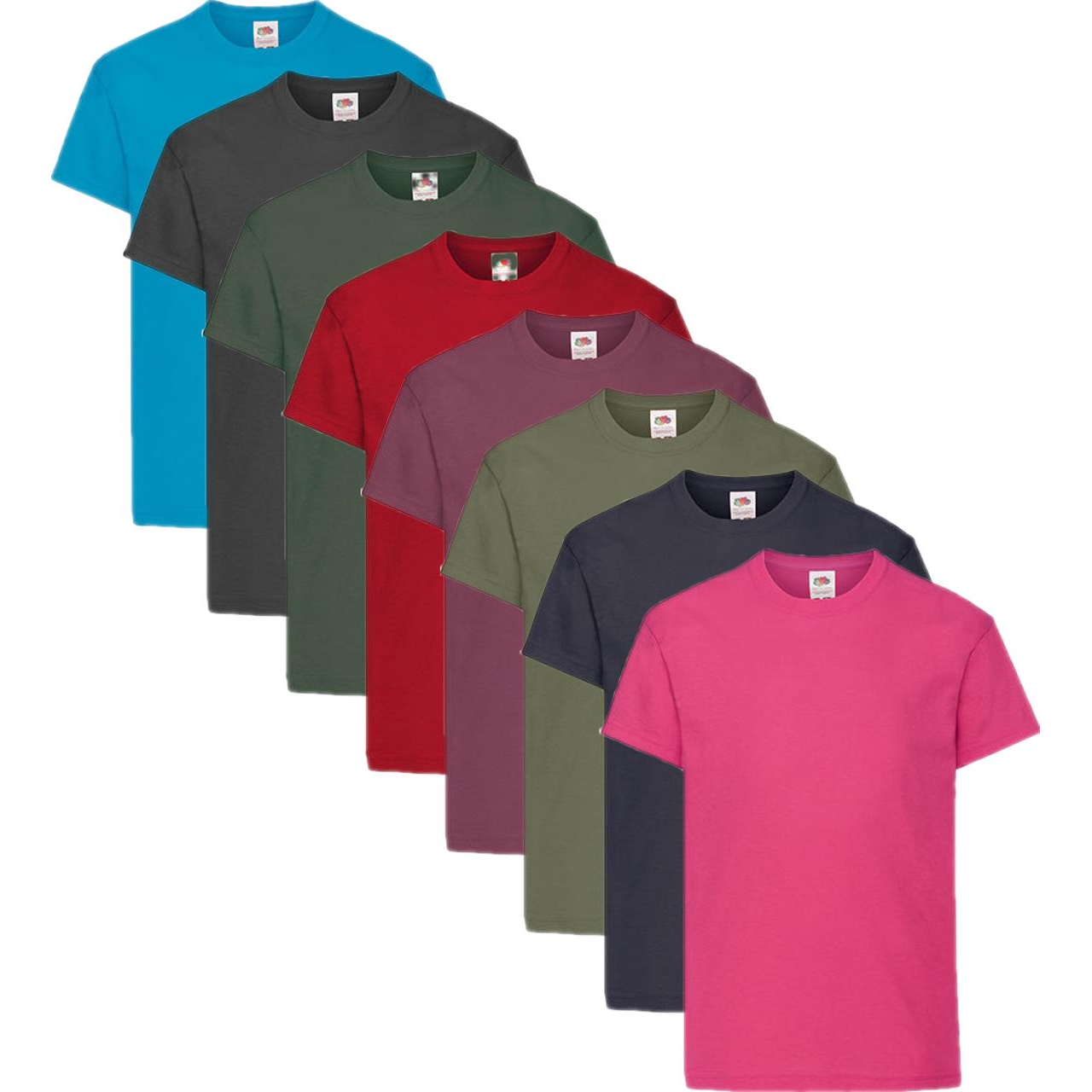 Fruit of the Loom Børne Original T-Shirt / Baby Tee F110K