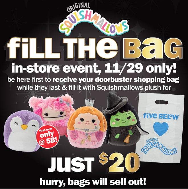 fill the bag in-store event