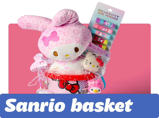 sanrio basket