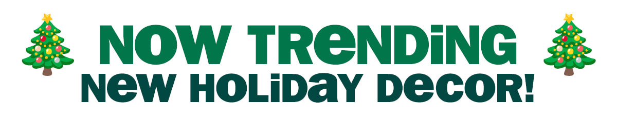 new and trending! new holiday decor!