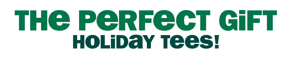 the perfect gift - holiday tees!