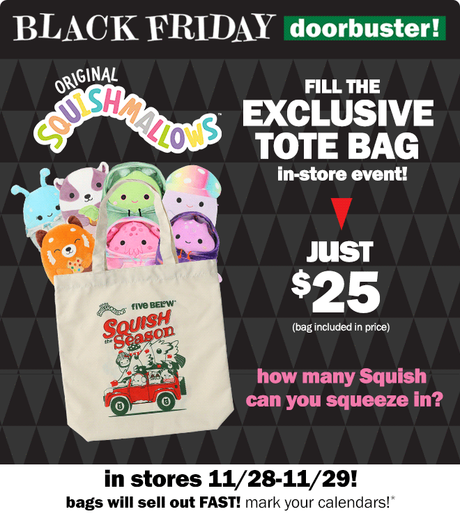 bLACK fRIDAY DOORBUSTER! 