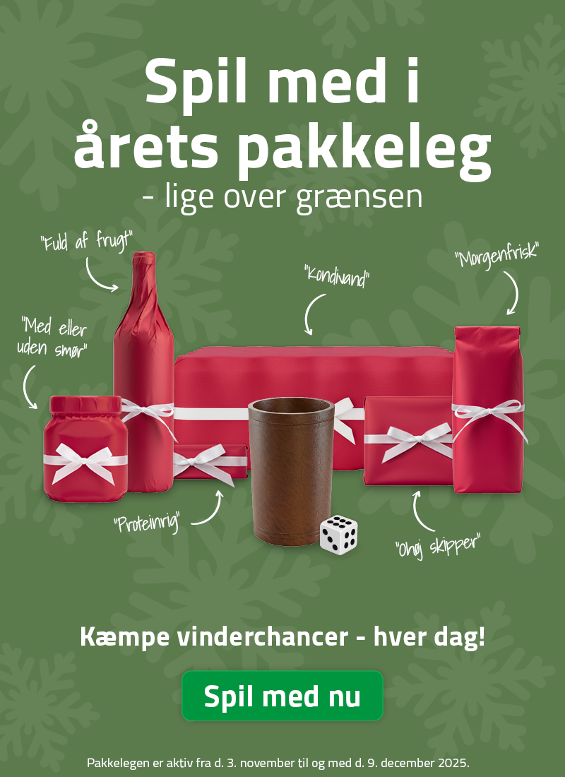 Deltag i årets pakkeleg - klik her