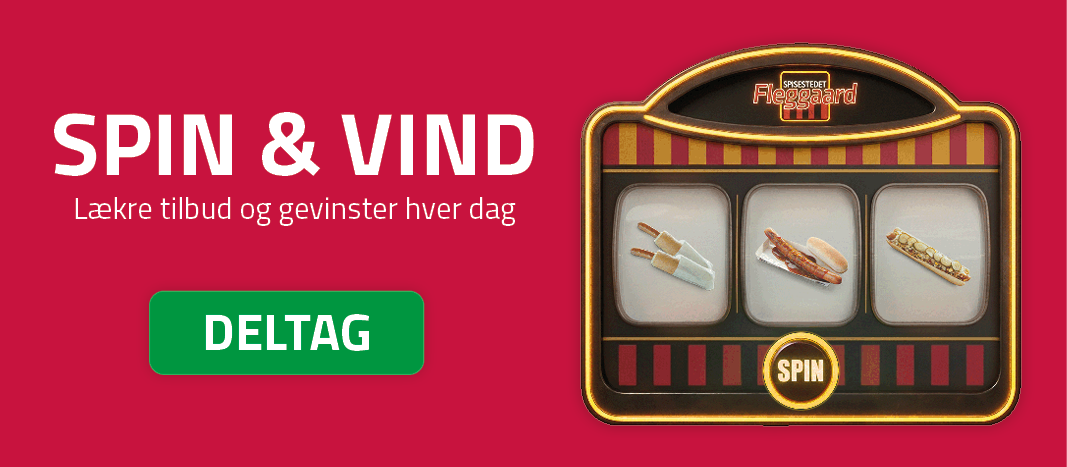 Spil og vind lækre præmier og rabatter til Spisestedet hos Fleggaard
