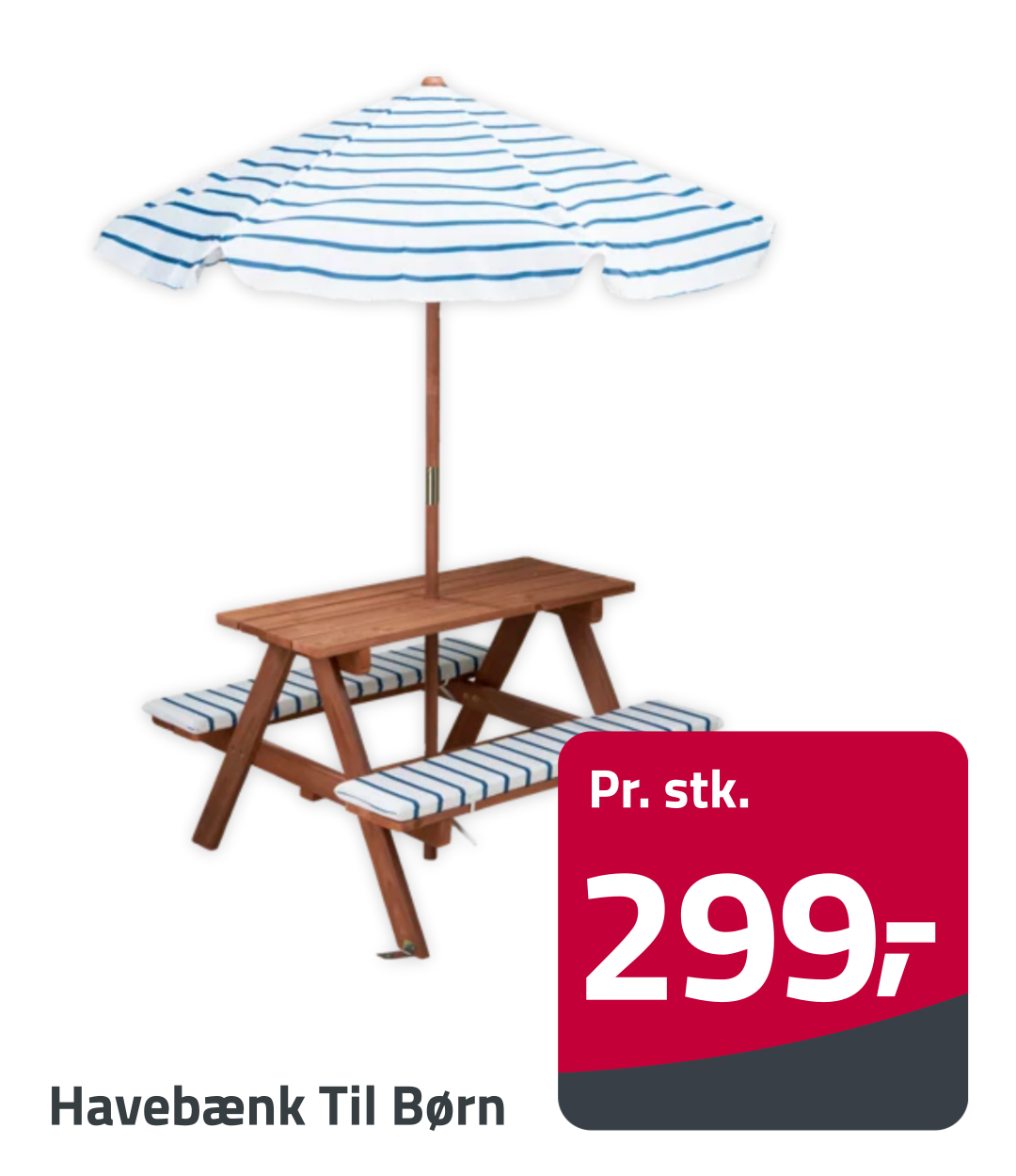 Image of Havebænk Til Børn