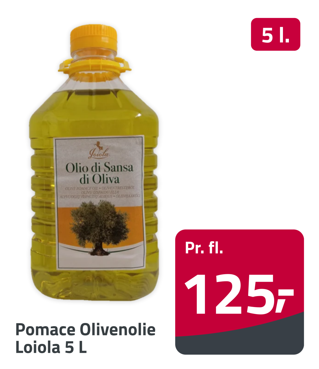 Image of Pomace Olivenolie Loiola 5 l