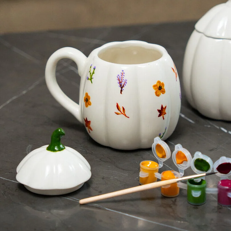 DIY pumpkin mug - 420 ml