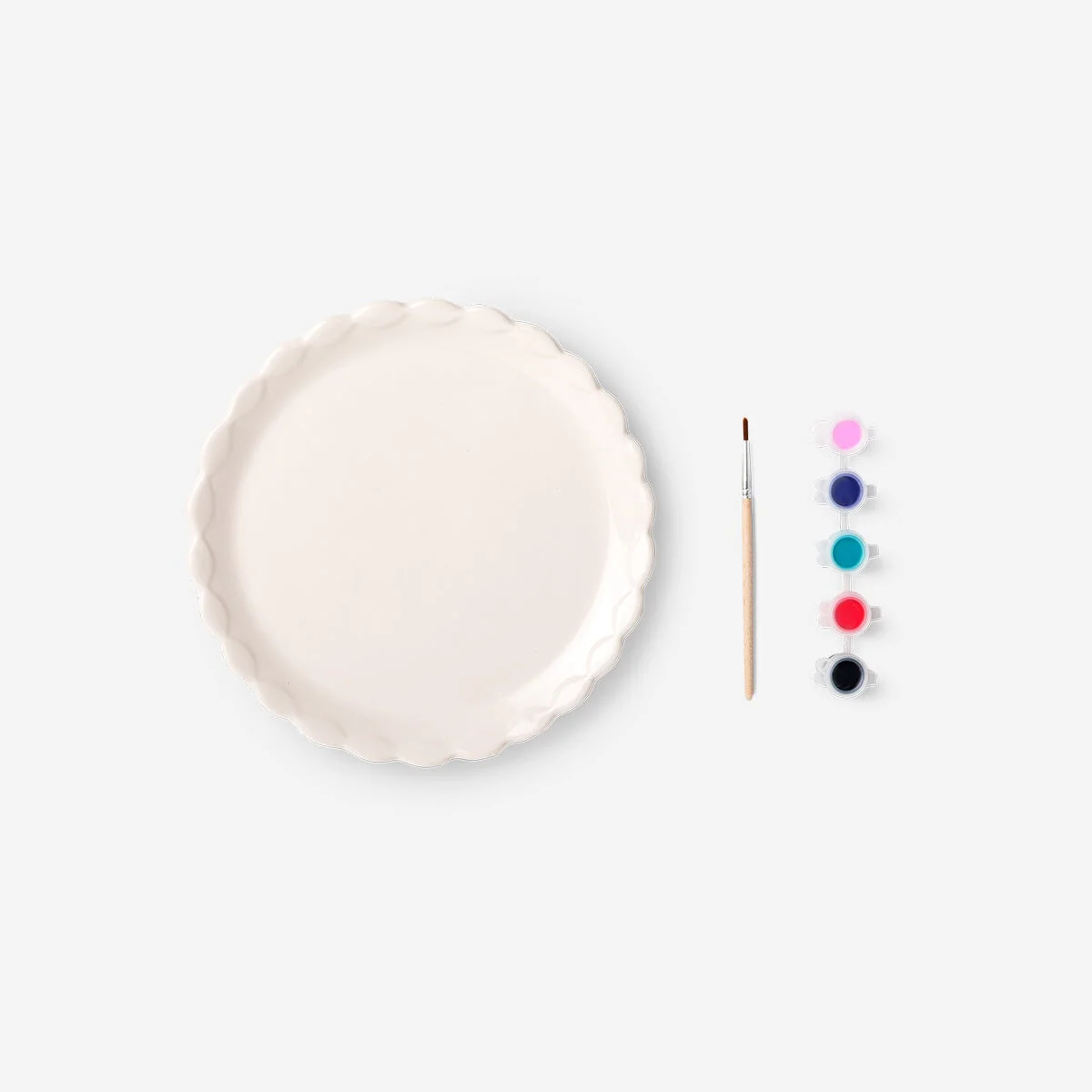 DIY decorative plate - 20 cm