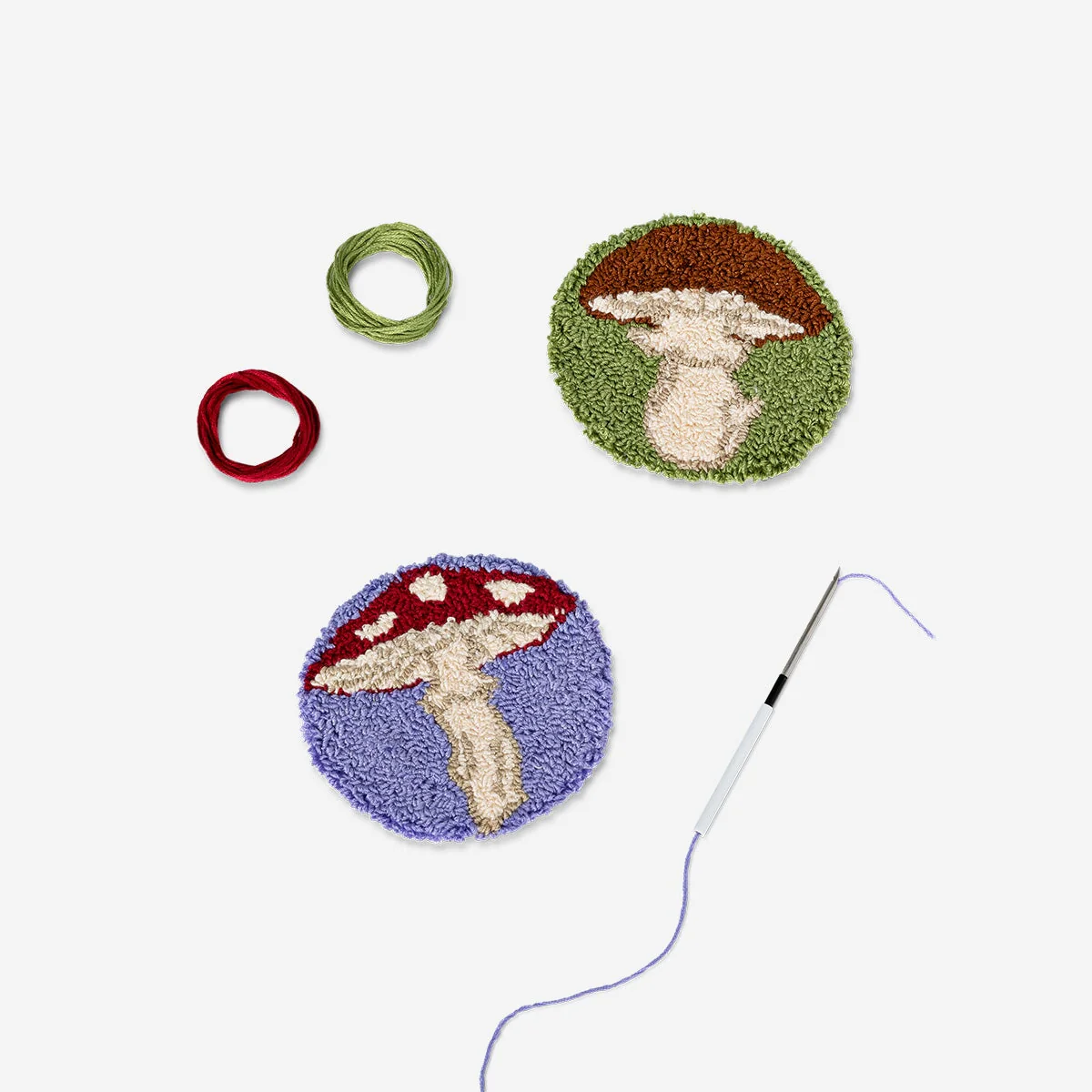 DIY coasters punch needle set