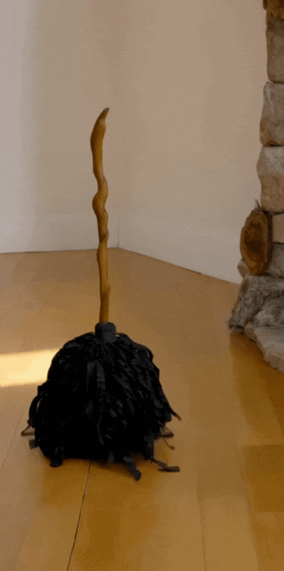 Haunted moving broom