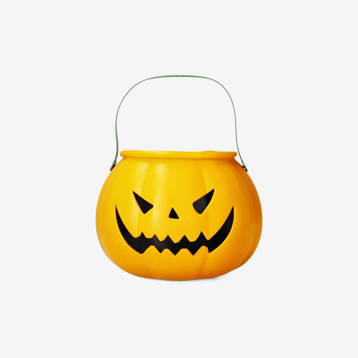 Trick or treat pumpkin bucket