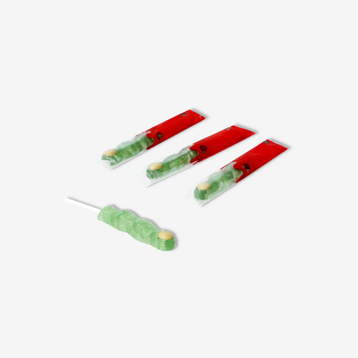 Lollipops as zombie fingers - 4 pcs