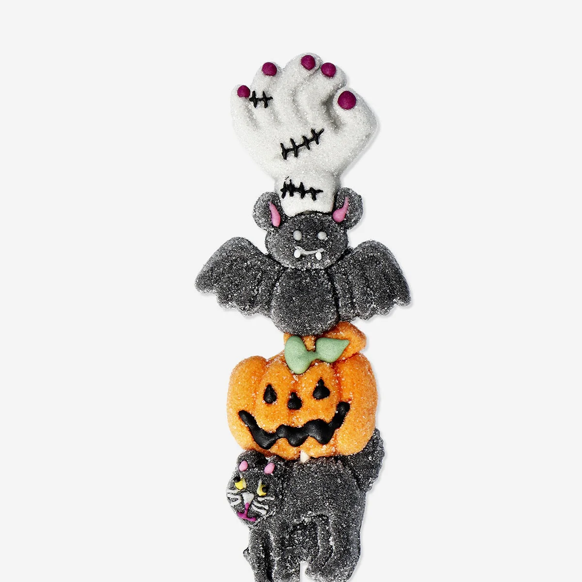 Halloween marshmallow on a stick - Vanilla flavour