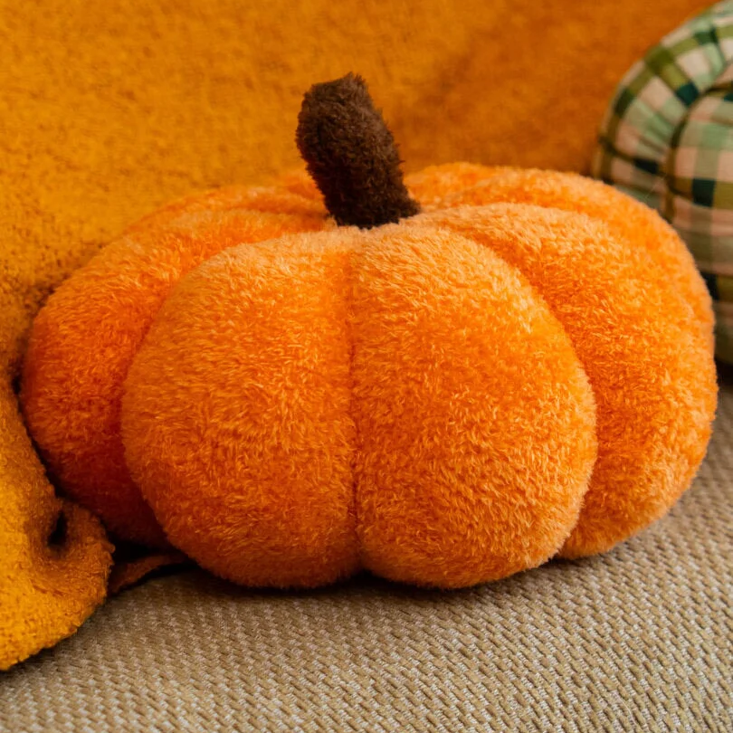 Pumpkin cushion