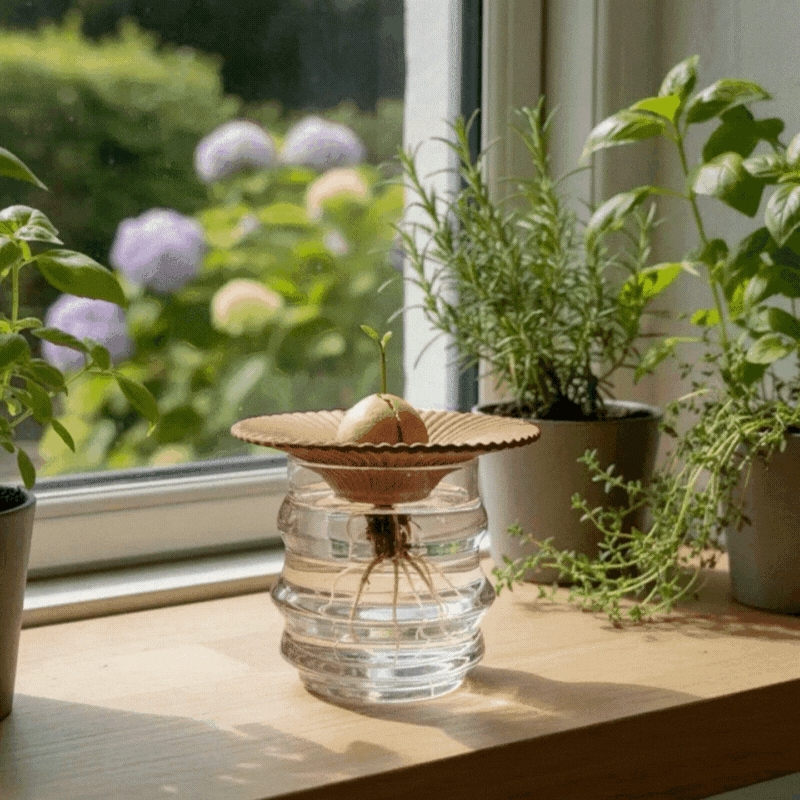 Terracotta avocado grower - 11 cm