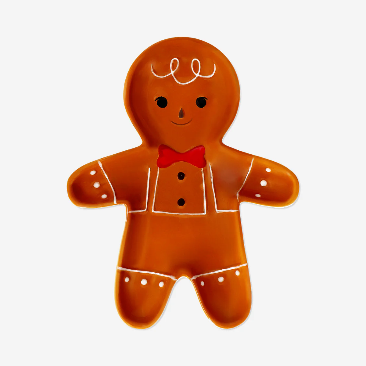 Gingerbread man serving plate - 26 cm